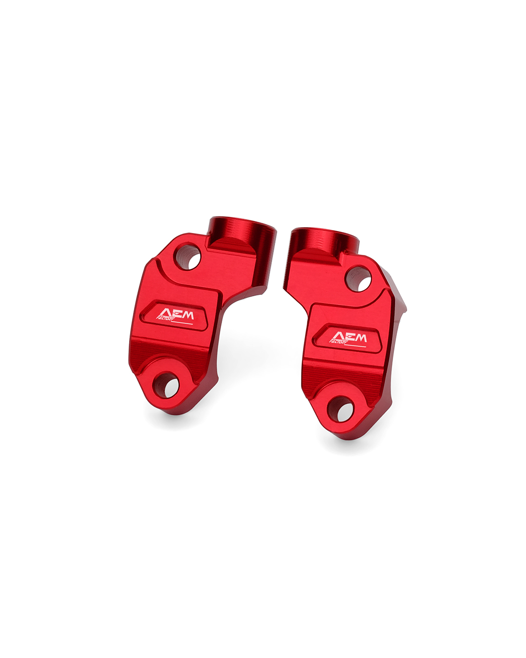 AEM FACTORY - M10x1.25 Mirror Mounts for Brembo Semi Radial OE / RCS / Corsa Corta Master Cylinders AEM FACTORY - M10x1.25 Mirror Mounts for Brembo Semi Radial OE / RCS / Corsa Corta Master Cylinders